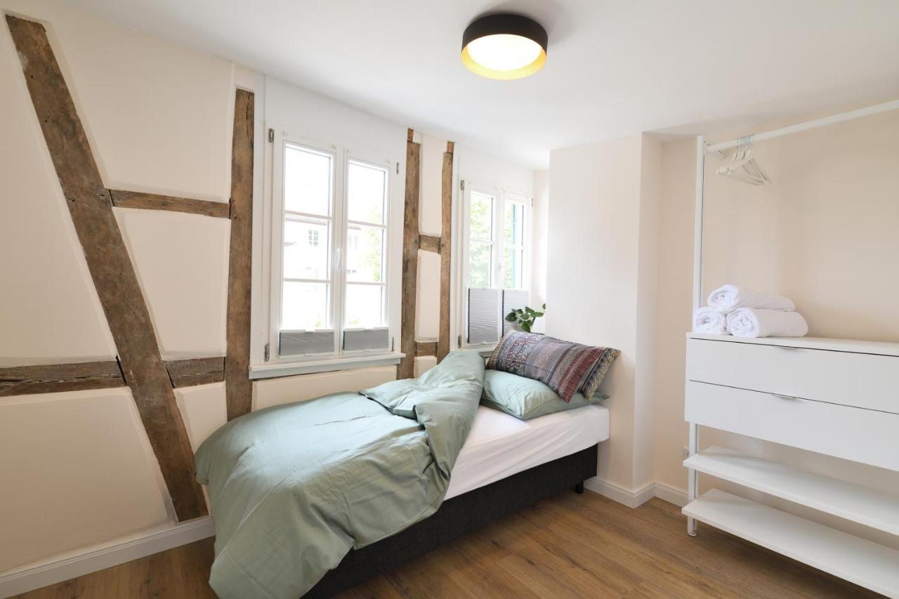 Das Schiefe Haus- Wohnung "Nibelungen" Heppenheim  المظهر الخارجي الصورة