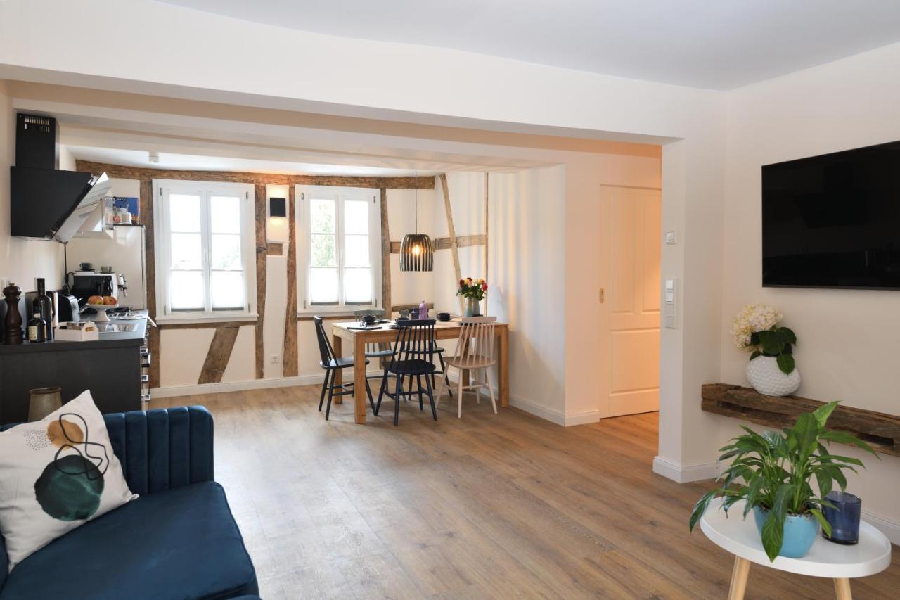 Das Schiefe Haus- Wohnung "Nibelungen" Heppenheim  المظهر الخارجي الصورة